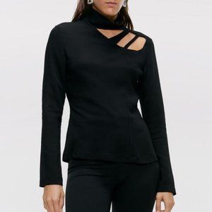Zara Slit Front Top